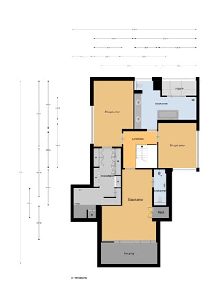 Floor plan - Noordeinde 72, 1511 AE Oostzaan 